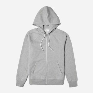 Everlane Full Zip Hoodie Heather Gray Classic Women's Size Small